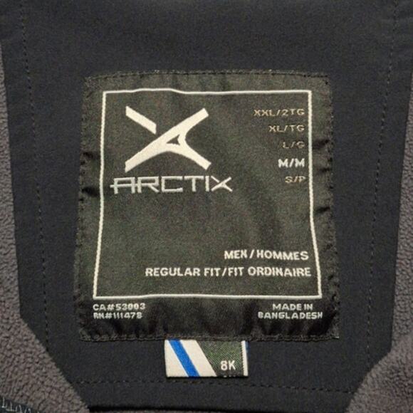 Arctix Black Softshell Performance Vest M – Techwear Layer w/ Zip Pockets - Picture 3 of 9